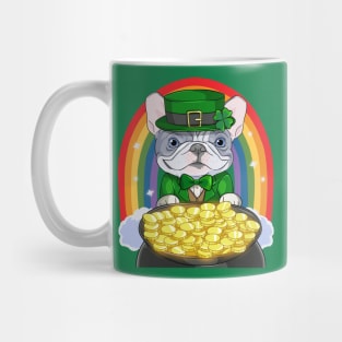 French Bulldog Leprechaun St Patricks Day Mug